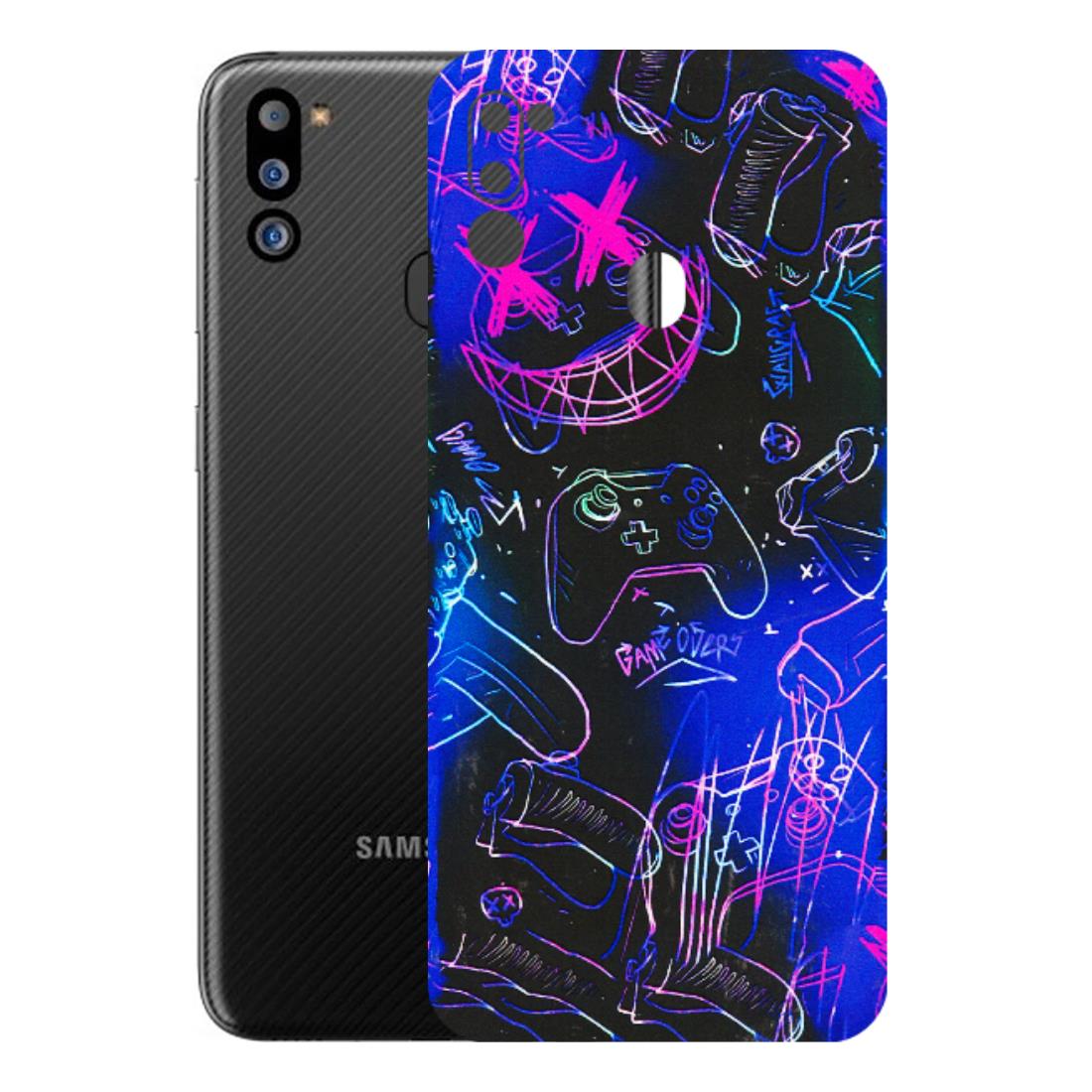 Samsung M/F/Note/Flip and C Phone Skins (All Models) - Gamers Paradise - 3D Embossed Finish (L-258) Samsung Galaxy M21 2021