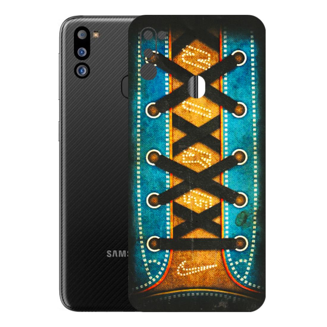 Samsung M/F/Note/Flip and C Phone Skins (All Models) - Sneakers Lover Nike - 3D Embossed Finish (L-262) Samsung Galaxy M21 2021