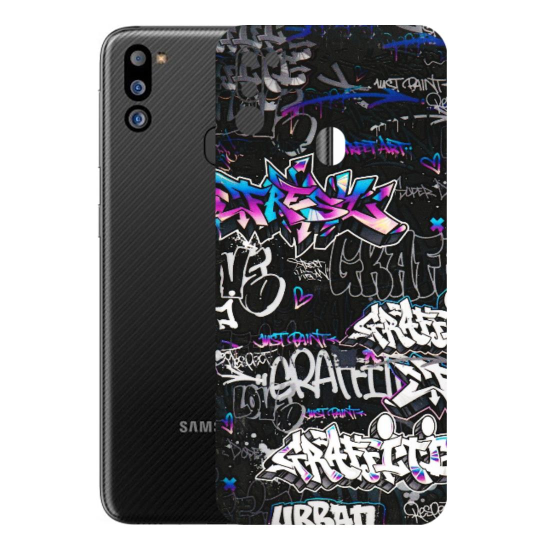 Samsung M/F/Note/Flip and C Phone Skins (All Models) - Graffiti Killer - 3D Embossed Finish (L-274) Samsung Galaxy M21 2021