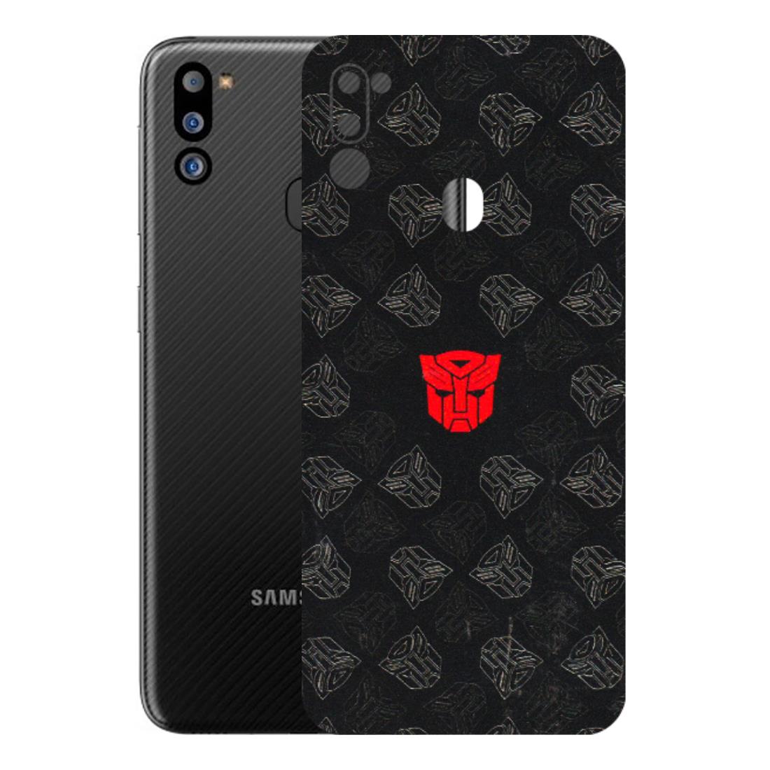 Samsung M/F/Note/Flip and C Phone Skins (All Models) - Transformers Devastation - 3D Embossed Finish (L-301) Samsung Galaxy M21 2021