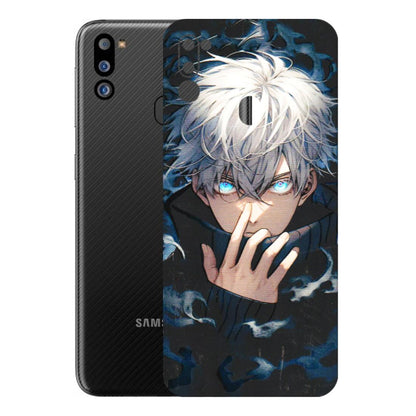 Samsung M/F/Note/Flip and C Phone Skins (All Models) - New Jujutsu Kaisen Anime - 3D Embossed Finish (L-313) Samsung Galaxy M21 2021