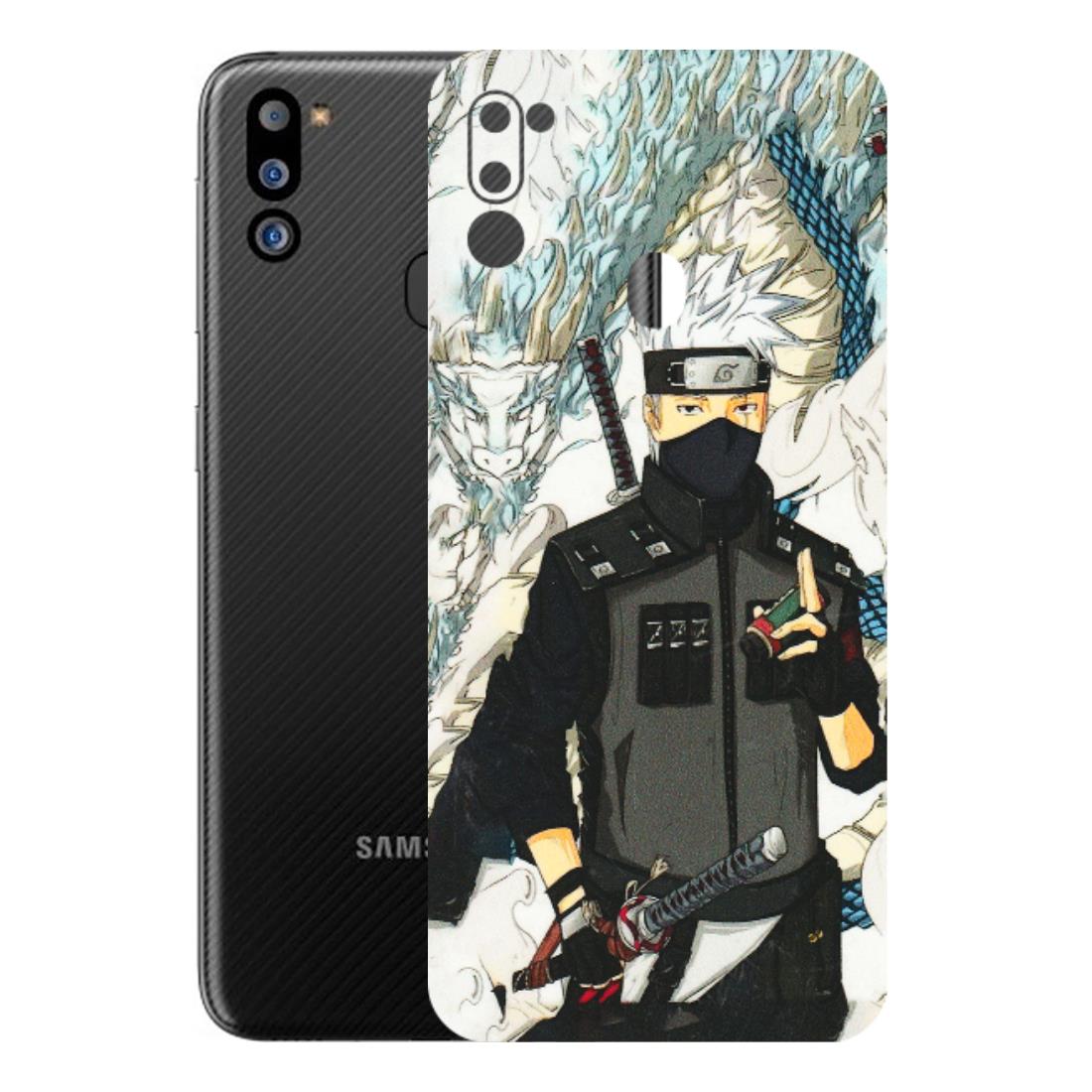 Samsung M/F/Note/Flip and C Phone Skins (All Models) - Kakashi Hatake Naruto Anime - 3D Embossed Finish (L-46) Samsung Galaxy M21 2021