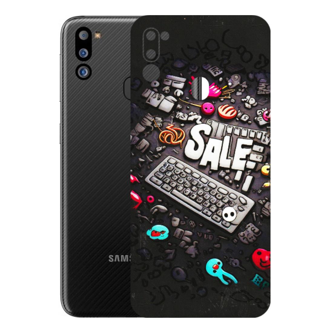 Samsung M/F/Note/Flip and C Phone Skins (All Models) - Gadgets Sale - 3D Embossed Finish (L-50) Samsung Galaxy M21 2021