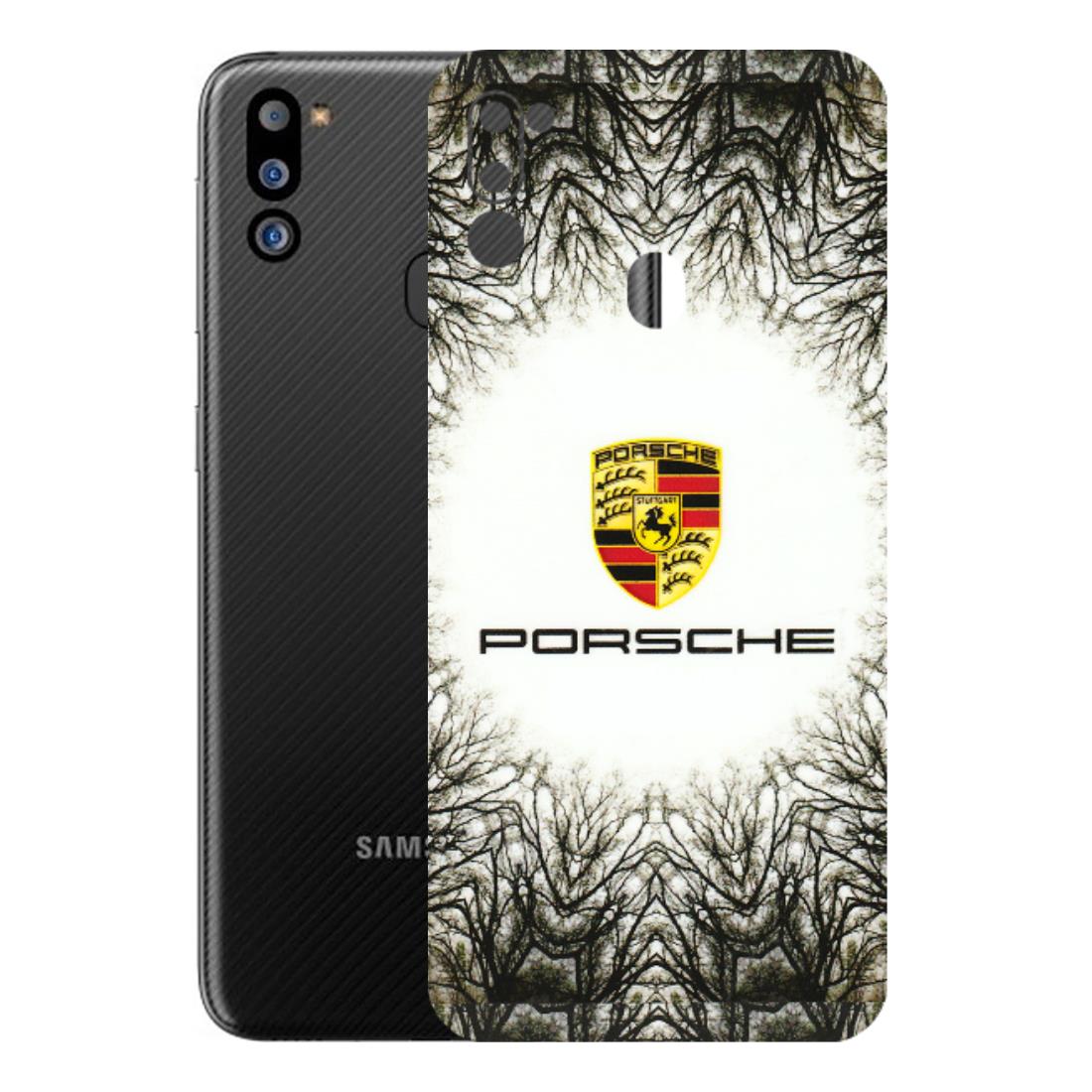 Samsung M/F/Note/Flip and C Phone Skins (All Models) - Porche Classic - 3D Embossed Finish (L-51) Samsung Galaxy M21 2021