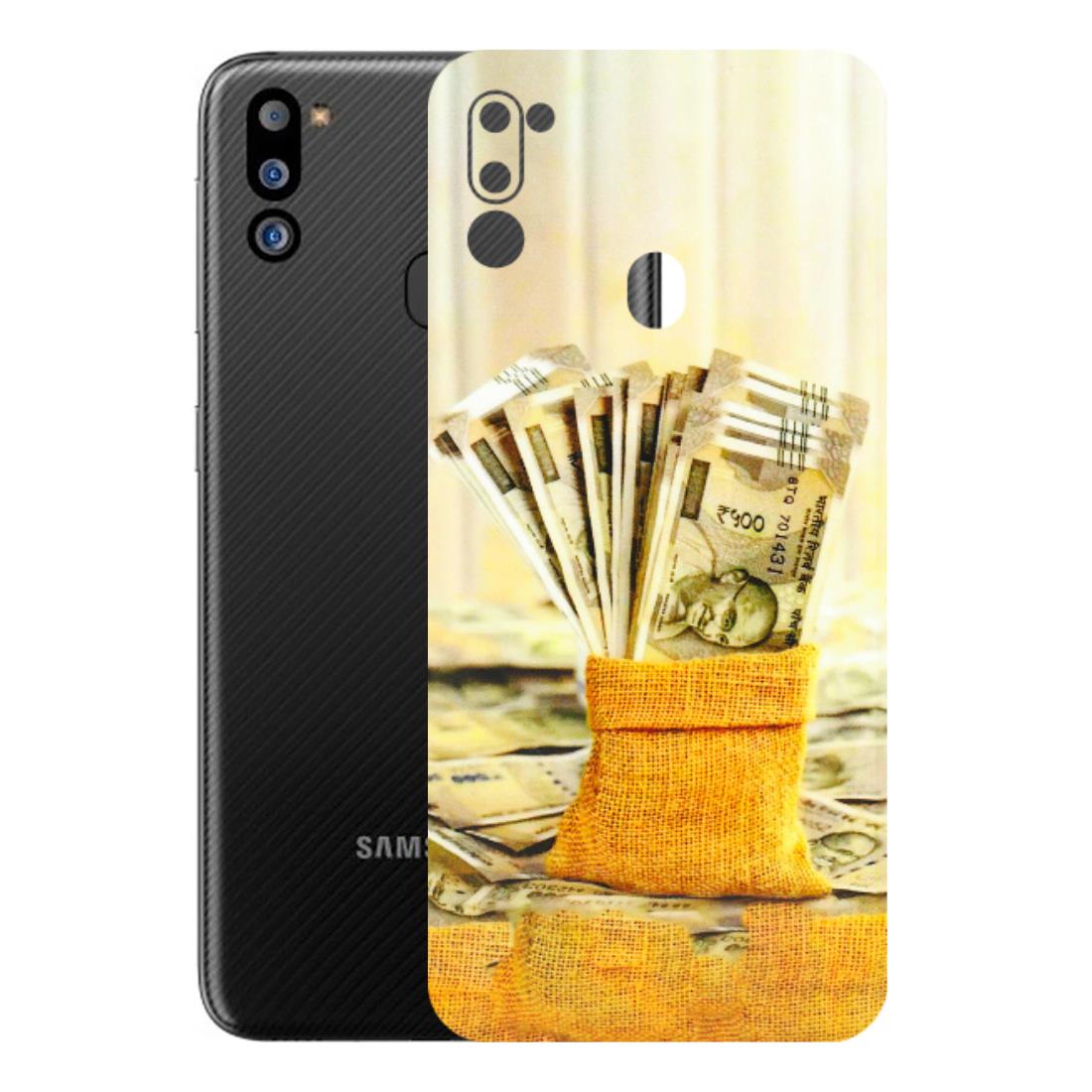 Samsung M/F/Note/Flip and C Phone Skins (All Models) - Show Me The Money - 3D Embossed Finish (L-52) Samsung Galaxy M21 2021