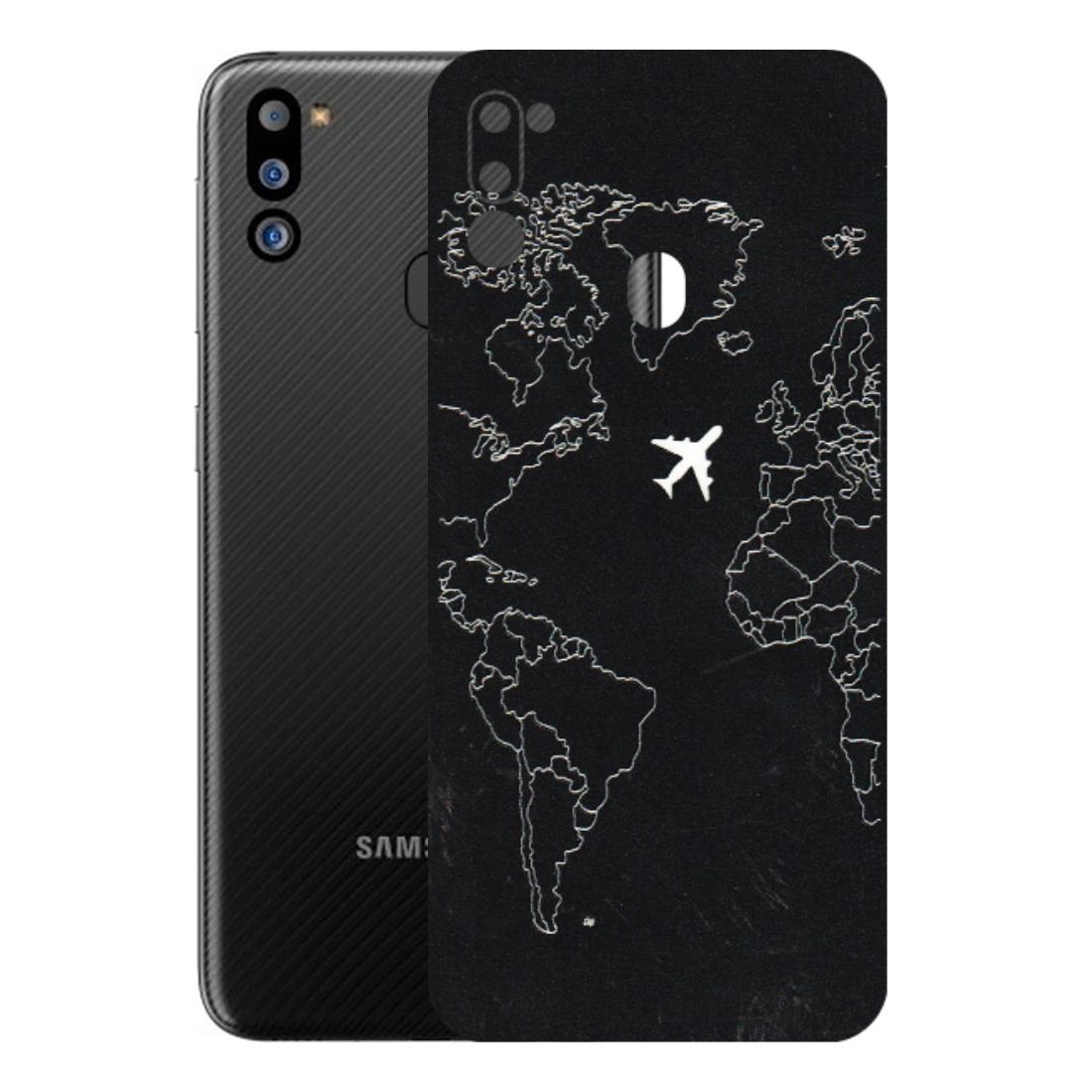 Samsung M/F/Note/Flip and C Phone Skins (All Models) - Never Ending Travel - 3D Embossed Finish (L-79) Samsung Galaxy M21 2021