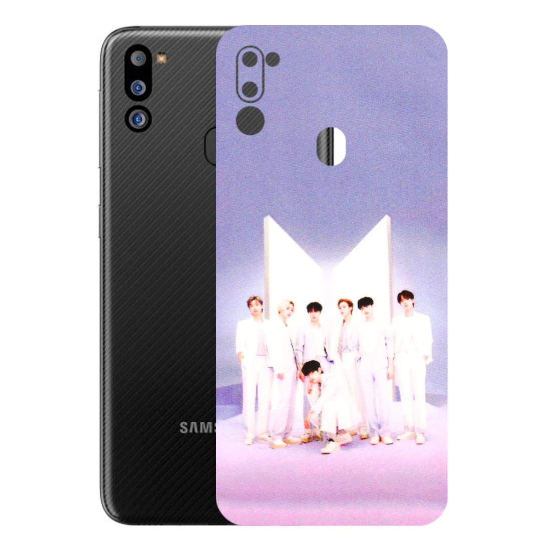Samsung M/F/Note/Flip and C Phone Skins (All Models) - BTS - 3D Embossed Finish (L-94) Samsung Galaxy M21 2021