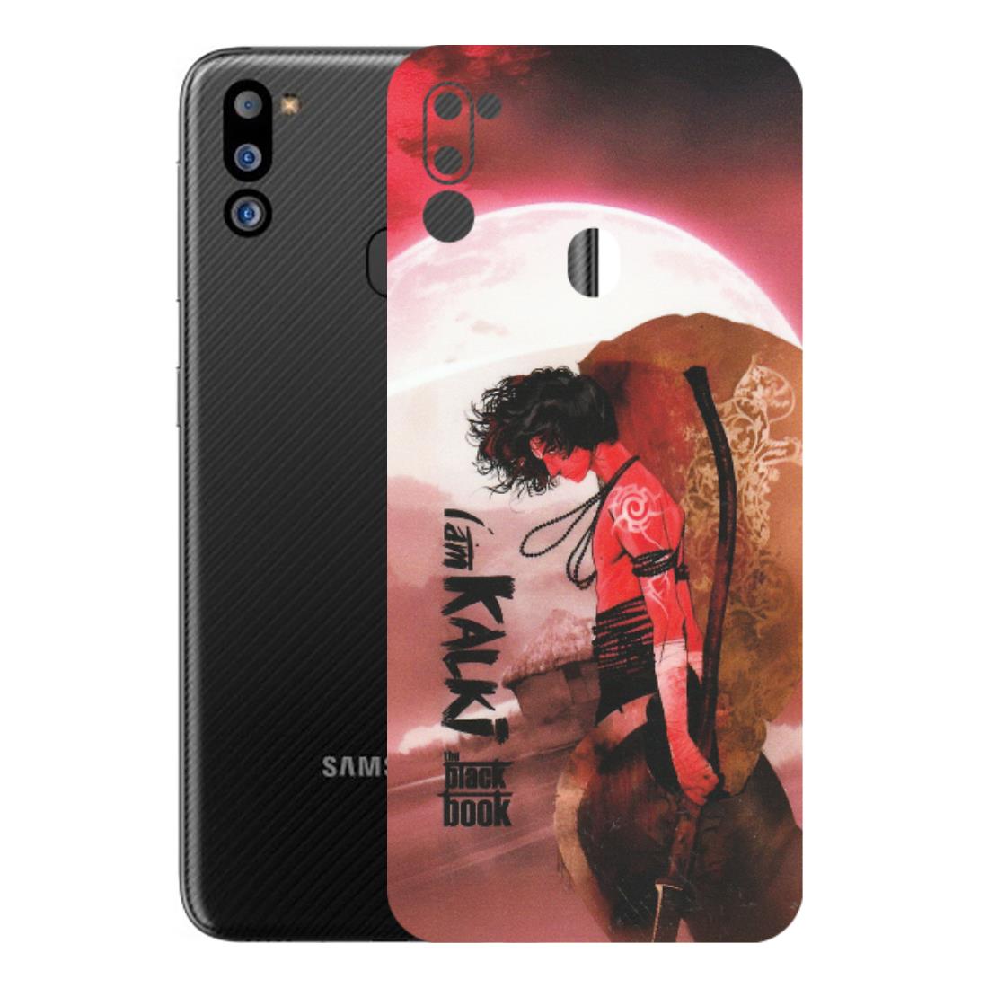 Samsung M/F/Note/Flip and C Phone Skins (All Models) - The Black Book Kalia Anime - Matte Finish (M-129) Samsung Galaxy M21 2021