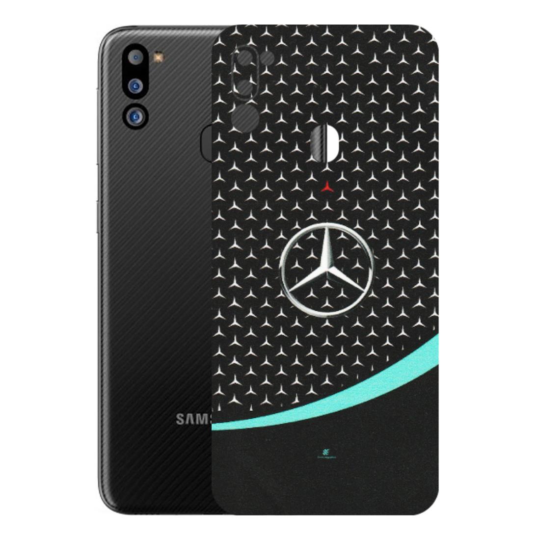 Samsung M/F/Note/Flip and C Phone Skins (All Models) - Benz Classy - Matte Finish (M-13) Samsung Galaxy M21 2021