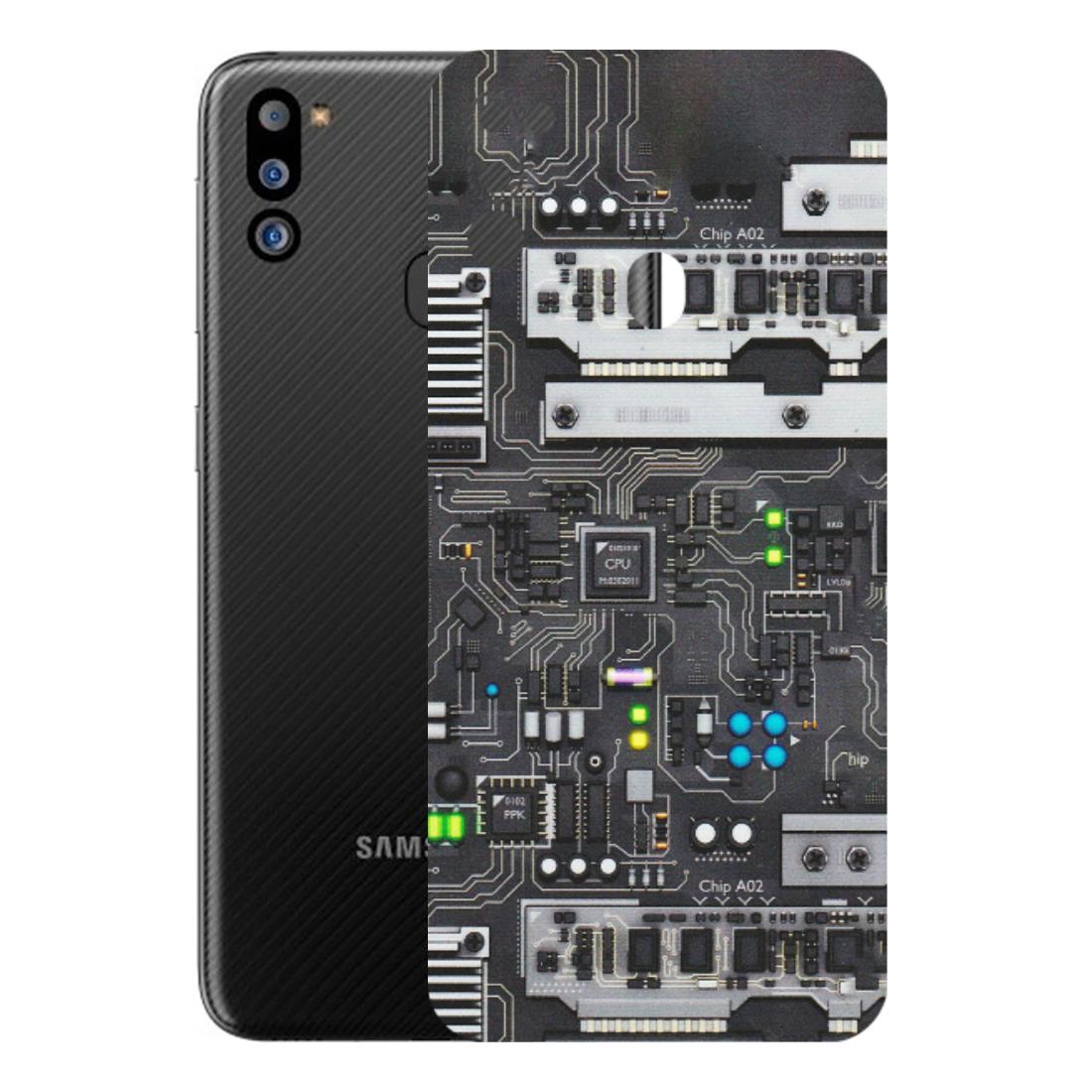 Samsung M/F/Note/Flip and C Phone Skins (All Models) - Motherboard Internals - Matte Finish (M-135) Samsung Galaxy M21 2021