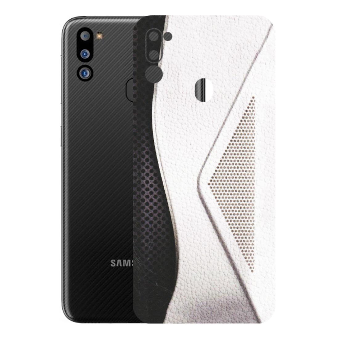 Samsung M/F/Note/Flip and C Phone Skins (All Models) - Black And White Iconic Convoy - Matte Finish (M-149) Samsung Galaxy M21 2021