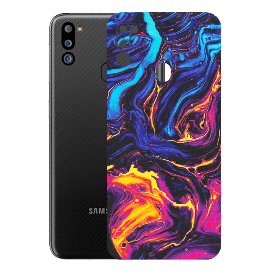 Samsung M/F/Note/Flip and C Phone Skins (All Models) - Abstract Paint Classy - Matte Finish (M-15) Samsung Galaxy M21 2021