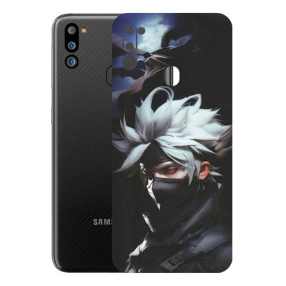 Samsung M/F/Note/Flip and C Phone Skins (All Models) - Ash & Pikachu - Matte Finish (M-26) Samsung Galaxy M21 2021