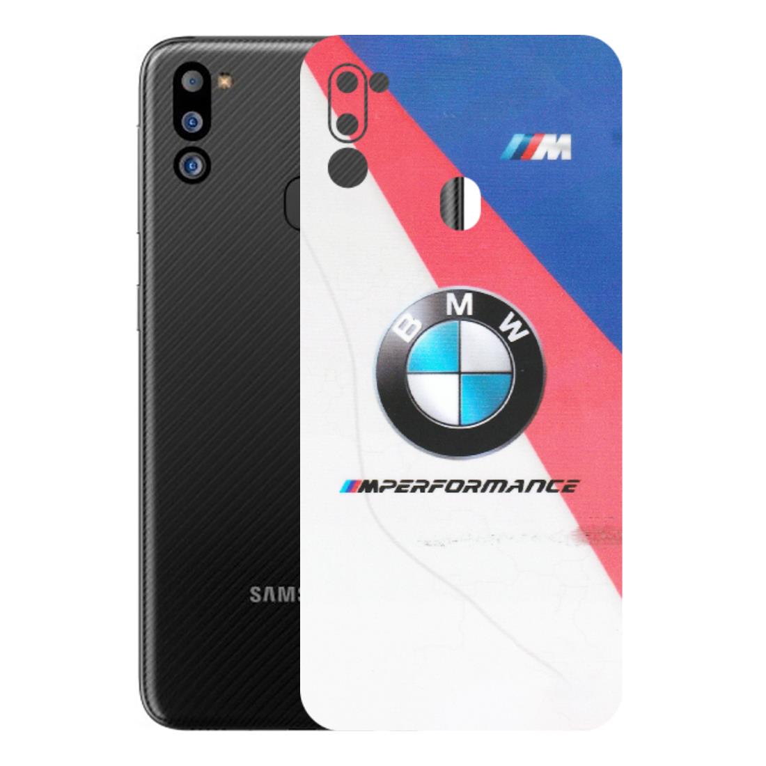 Samsung M/F/Note/Flip and C Phone Skins (All Models) - BMW Logo Performance - Matte Finish (M-27) Samsung Galaxy M21 2021