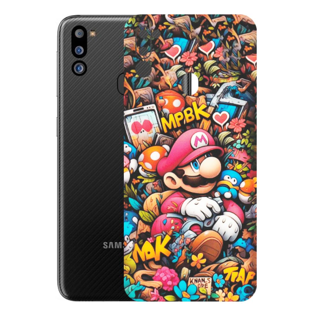 Samsung M/F/Note/Flip and C Phone Skins (All Models) - BMW Logo Performance - Matte Finish (M-27) Samsung Galaxy M21 2021