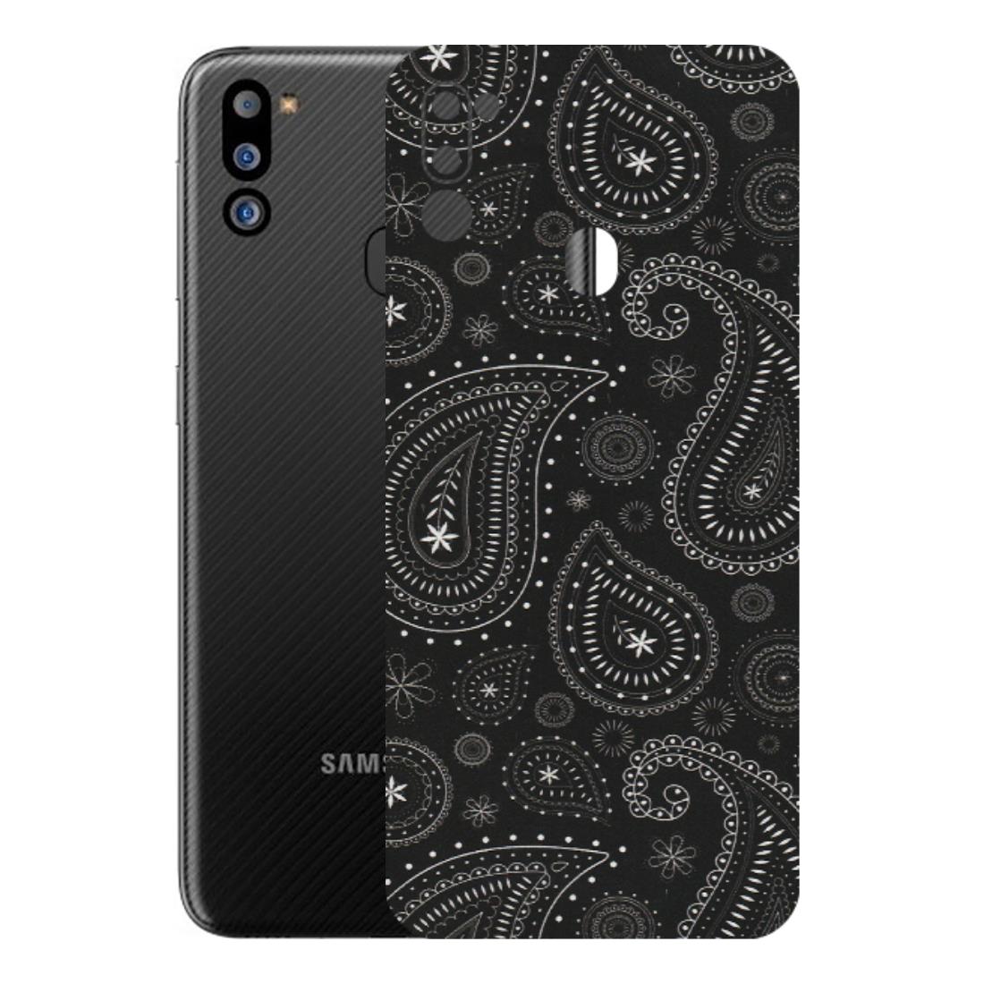 Samsung M/F/Note/Flip and C Phone Skins (All Models) - Black Sober Kerry - Matte Finish (M-37) Samsung Galaxy M21 2021