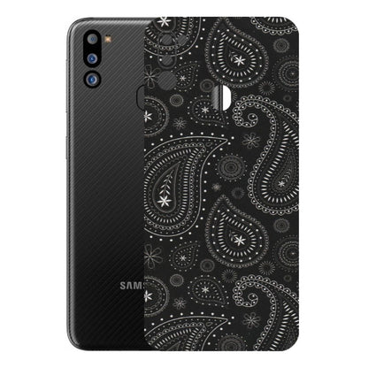 Samsung M/F/Note/Flip and C Phone Skins (All Models) - Black Sober Kerry - Matte Finish (M-37) Samsung Galaxy M21 2021