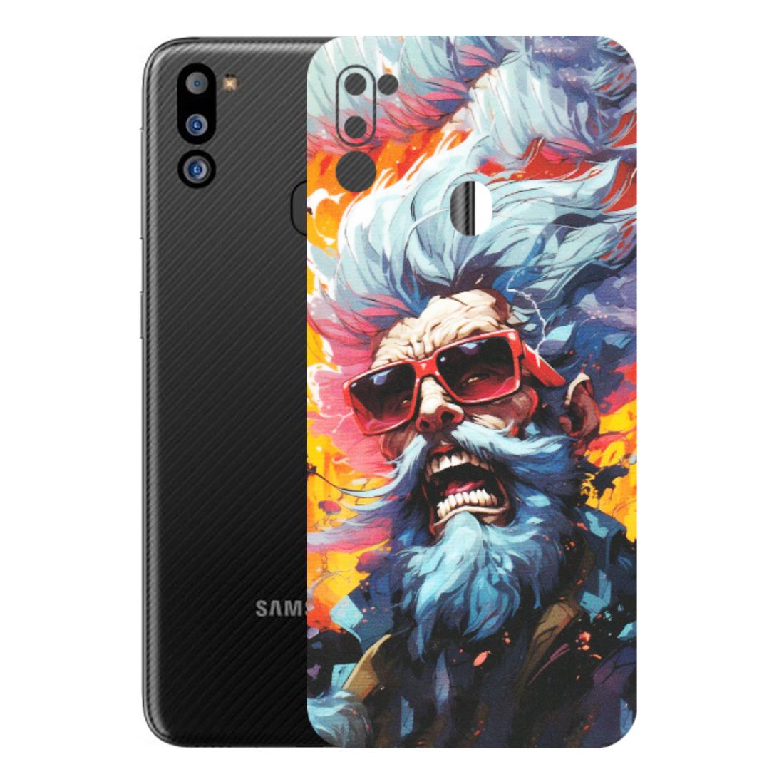 Samsung M/F/Note/Flip and C Phone Skins (All Models) - Daddy Cool Character - Matte Finish (M-43) Samsung Galaxy M21 2021