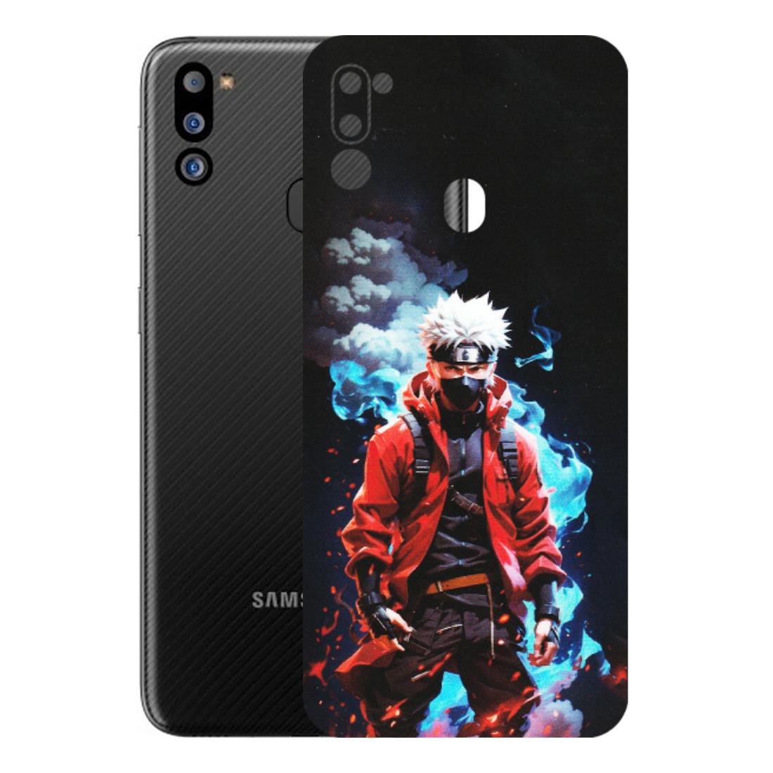 Samsung M/F/Note/Flip and C Phone Skins (All Models) - Kakashi Hatake Naruto - Matte Finish (M-60) Samsung Galaxy M21 2021