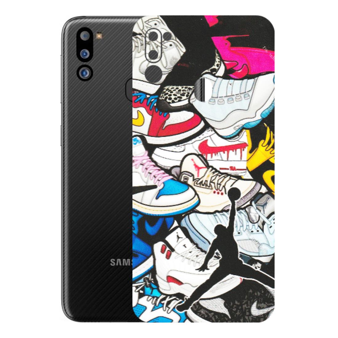 Samsung M/F/Note/Flip and C Phone Skins (All Models) - Jordan Sneakers Fan - Matte Finish (M-80) Samsung Galaxy M21 2021
