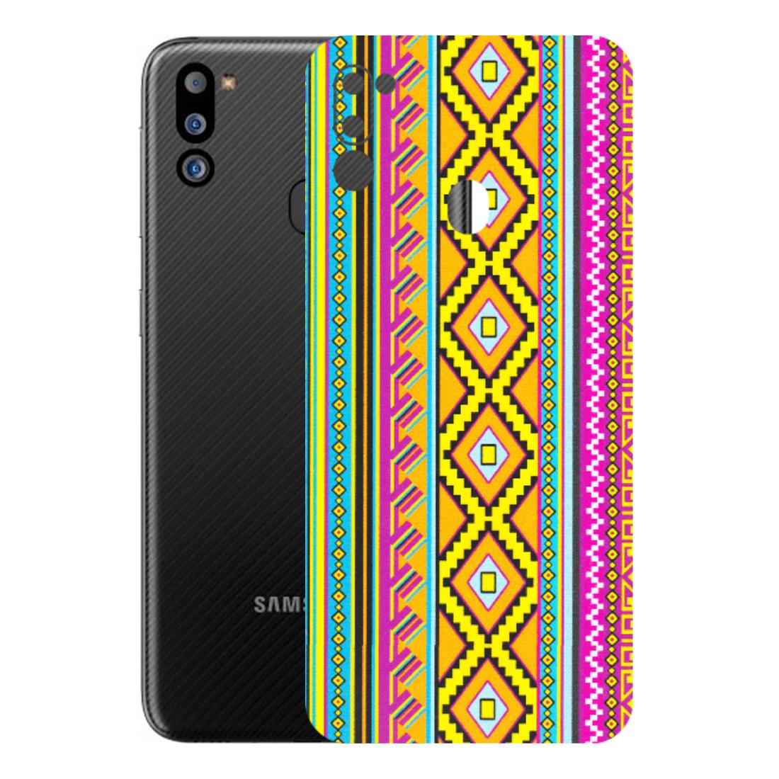 Samsung M/F/Note/Flip and C Phone Skins (All Models) - Thai illustration - Matte Finish (M-89) Samsung Galaxy M21 2021