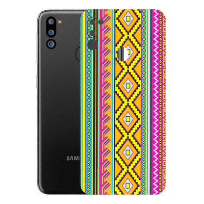 Samsung M/F/Note/Flip and C Phone Skins (All Models) - Thai illustration - Matte Finish (M-89) Samsung Galaxy M21 2021