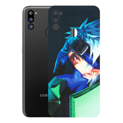 Samsung M/F/Note/Flip and C Phone Skins (All Models) - Evil Anime Look - Matte Finish (M-90) Samsung Galaxy M21 2021