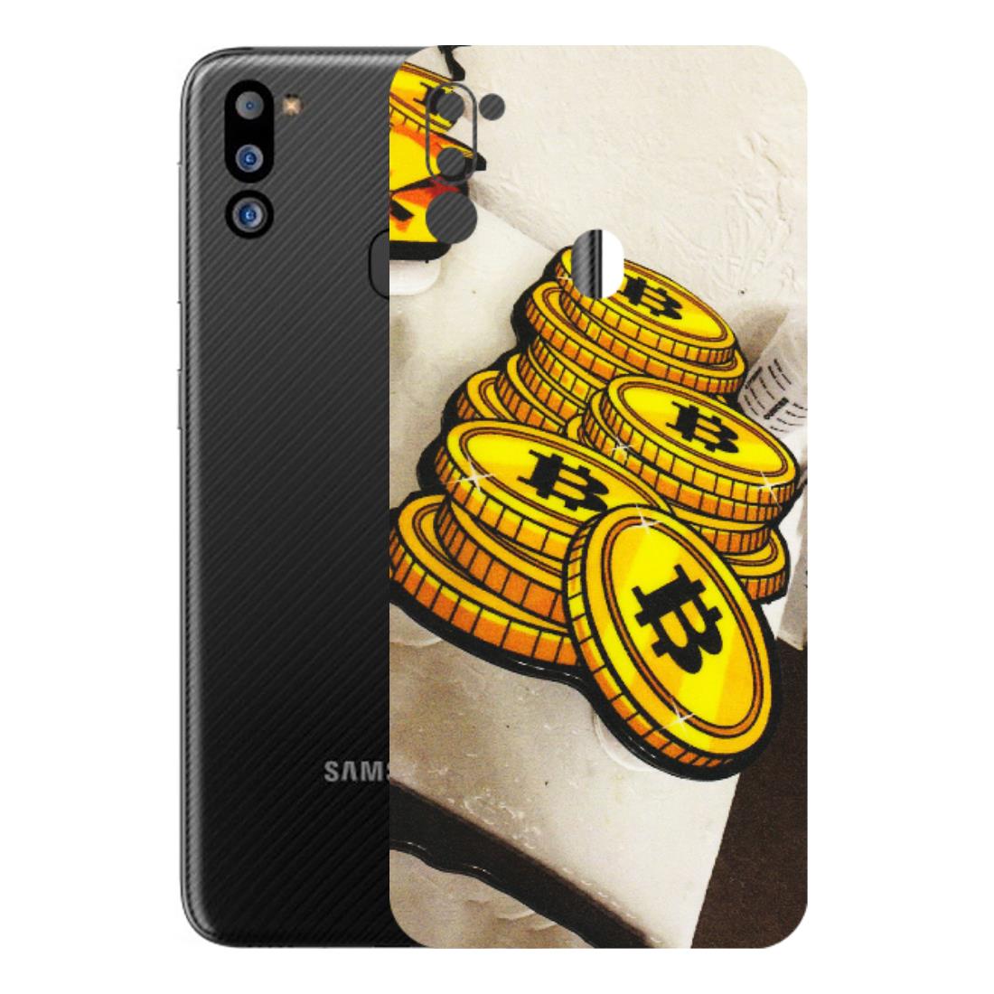 Samsung M/F/Note/Flip and C Phone Skins (All Models) - Billionaire Bitcoin Collection - Matte Finish (M-92) Samsung Galaxy M21 2021