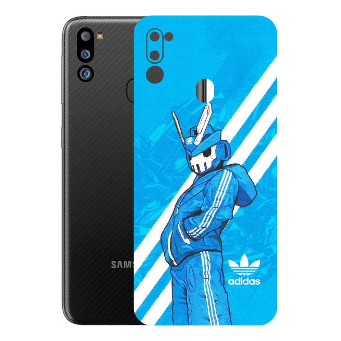 Samsung M/F/Note/Flip and C Phone Skins (All Models) - Battle of Adidas - Matte Finish (M-98) Samsung Galaxy M21 2021