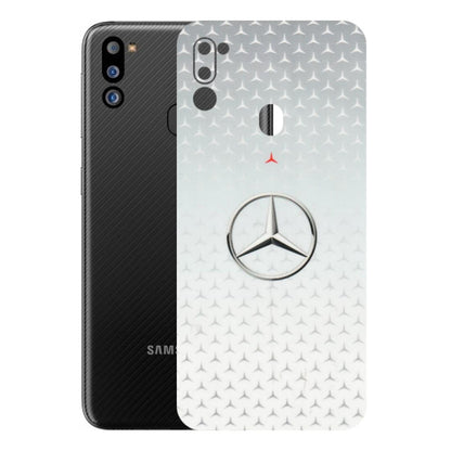 Samsung M/F/Note/Flip and C Phone Skins (All Models) - Mercedes Benz - Transparent Finish (T-10) Samsung Galaxy M21 2021