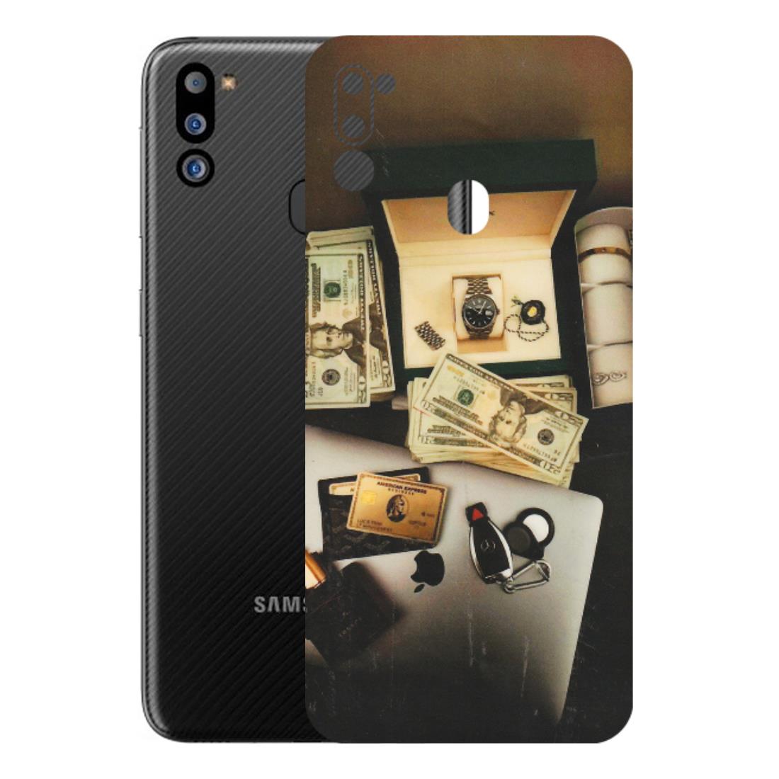 Samsung M/F/Note/Flip and C Phone Skins (All Models) - Luxury Lifestyle - Transparent Finish (T-11) Samsung Galaxy M21 2021