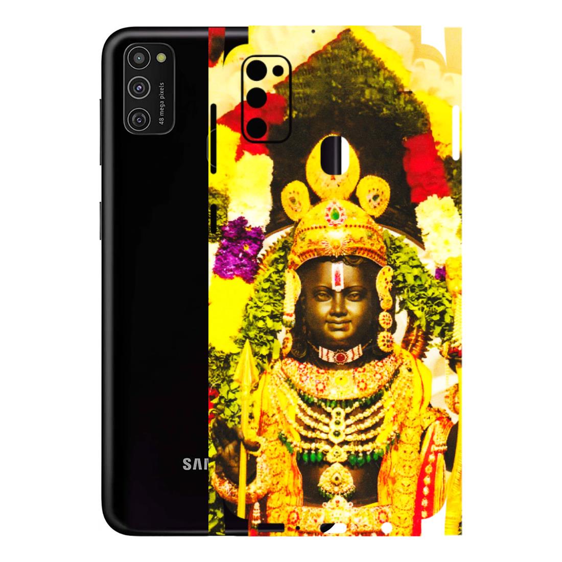 Samsung M/F/Note/Flip and C Phone Skins (All Models) - Ram Lalla Ayodhya - 3D Embossed Finish (L-103) Samsung Galaxy M21