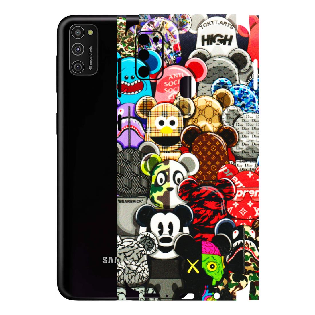 Samsung M/F/Note/Flip and C Phone Skins (All Models) - More Mickey Mouses - 3D Embossed Finish (L-118) Samsung Galaxy M21