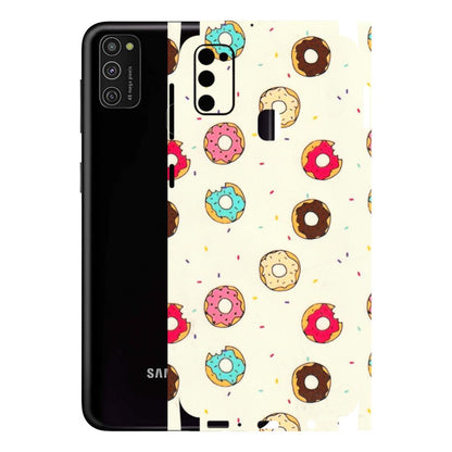 Samsung M/F/Note/Flip and C Phone Skins (All Models) - Mini Donuts Doodle Art - 3D Embossed Finish (L-122) Samsung Galaxy M21