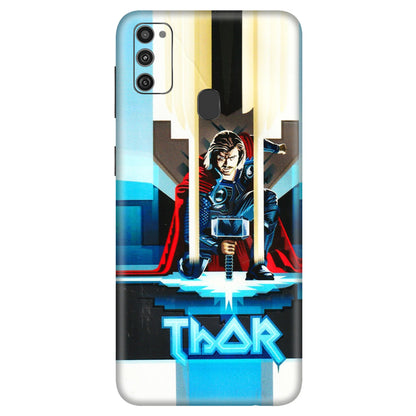 Samsung M/F/Note/Flip and C Phone Skins (All Models) - Thor - 3D Embossed Finish (L-137) Samsung Galaxy M21