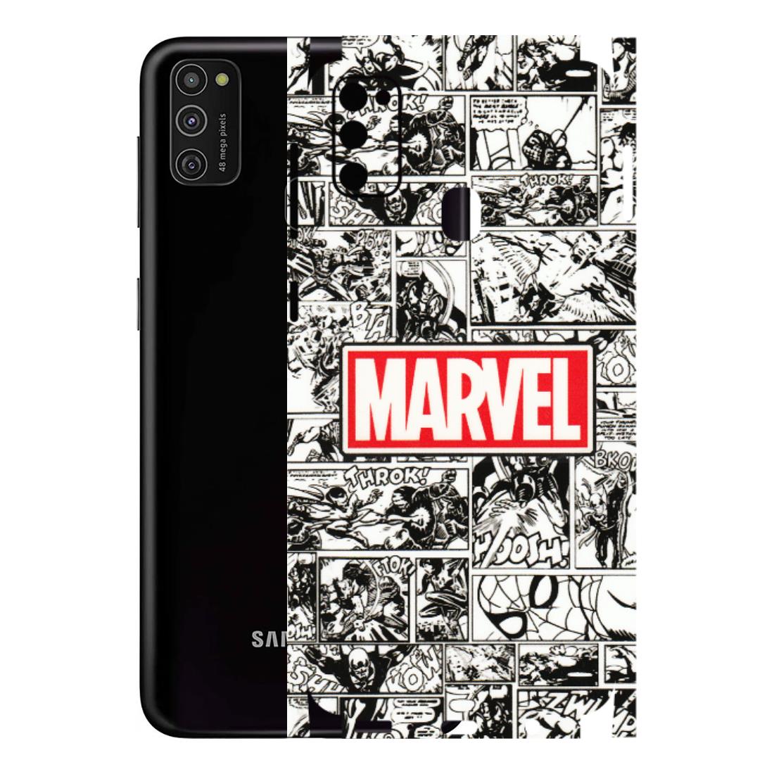 Samsung M/F/Note/Flip and C Phone Skins (All Models) - Marvel Comic - 3D Embossed Finish (L-171) Samsung Galaxy M21