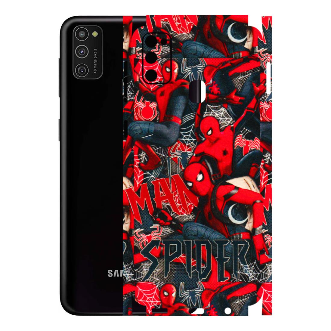 Samsung M/F/Note/Flip and C Phone Skins (All Models) - SpiderMan Cool - 3D Embossed Finish (L-188) Samsung Galaxy M21