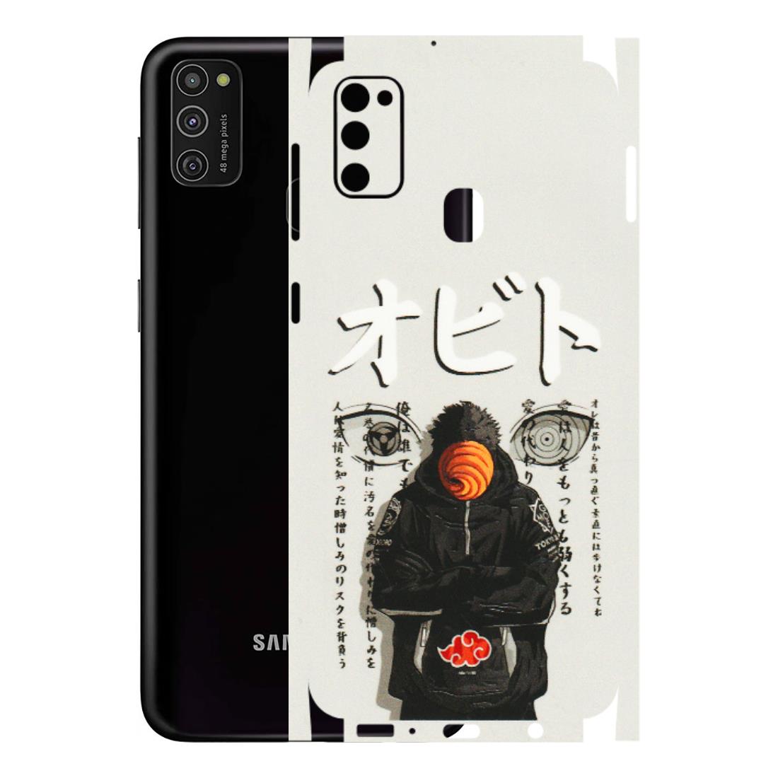 Samsung M/F/Note/Flip and C Phone Skins (All Models) - Obito Anime Eye - 3D Embossed Finish (L-19) Samsung Galaxy M21