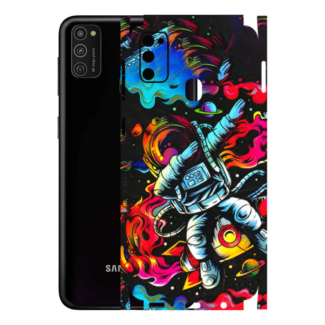 Samsung M/F/Note/Flip and C Phone Skins (All Models) - Astronaut Dope - 3D Embossed Finish (L-191) Samsung Galaxy M21