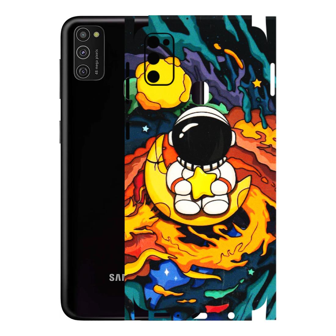 Samsung M/F/Note/Flip and C Phone Skins (All Models) - Baby Astronaut - 3D Embossed Finish (L-197) Samsung Galaxy M21