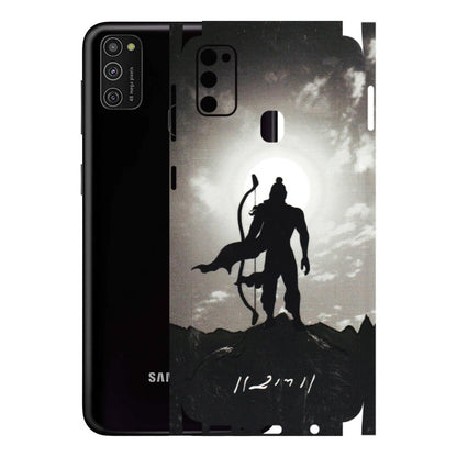 Samsung M/F/Note/Flip and C Phone Skins (All Models) - Jai Siya Ram - 3D Embossed Finish (L-200) Samsung Galaxy M21