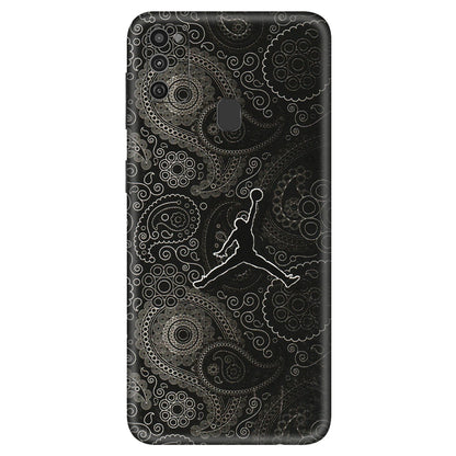 Samsung M/F/Note/Flip and C Phone Skins (All Models) - Basketball Player Artwork - 3D Embossed Finish (L-215) Samsung Galaxy M21