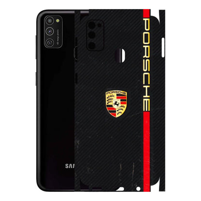 Samsung M/F/Note/Flip and C Phone Skins (All Models) - Premium Porsche - 3D Embossed Finish (L-225) Samsung Galaxy M21