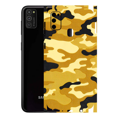 Samsung M/F/Note/Flip and C Phone Skins (All Models) - Indian Camo - 3D Embossed Finish (L-228) Samsung Galaxy M21