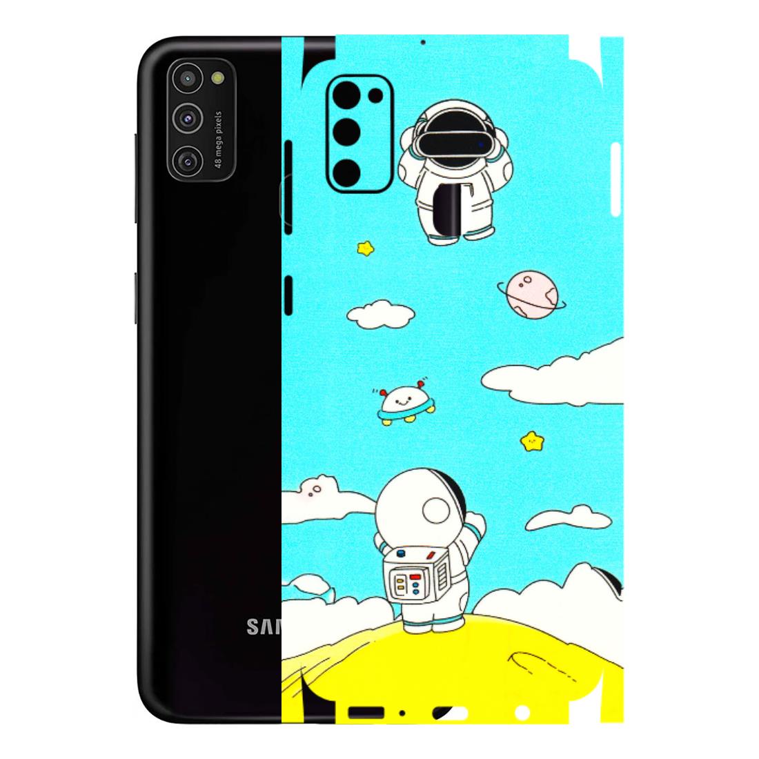 Samsung M/F/Note/Flip and C Phone Skins (All Models) - Blue Skies Astro Float - 3D Embossed Finish (L-230) Samsung Galaxy M21