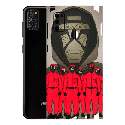 Samsung M/F/Note/Flip and C Phone Skins (All Models) - Squid Game Hero - 3D Embossed Finish (L-245) Samsung Galaxy M21