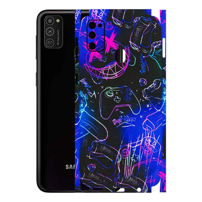 Samsung M/F/Note/Flip and C Phone Skins (All Models) - Gamers Paradise - 3D Embossed Finish (L-258) Samsung Galaxy M21
