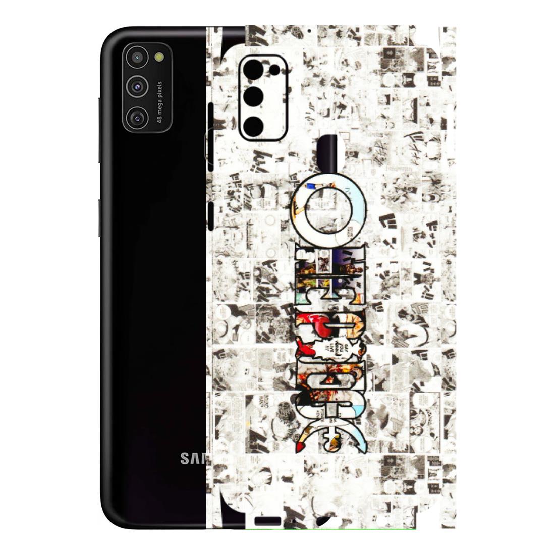 Samsung M/F/Note/Flip and C Phone Skins (All Models) - One Piece Manga - 3D Embossed Finish (L-26) Samsung Galaxy M21