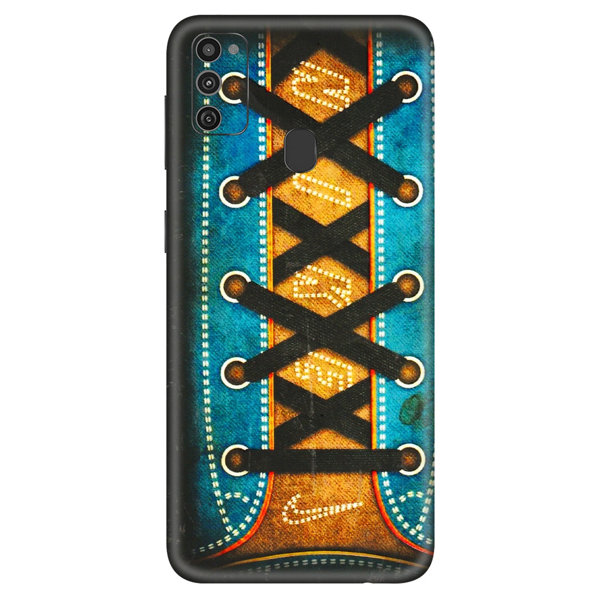 Samsung M/F/Note/Flip and C Phone Skins (All Models) - Sneakers Lover Nike - 3D Embossed Finish (L-262) Samsung Galaxy M21