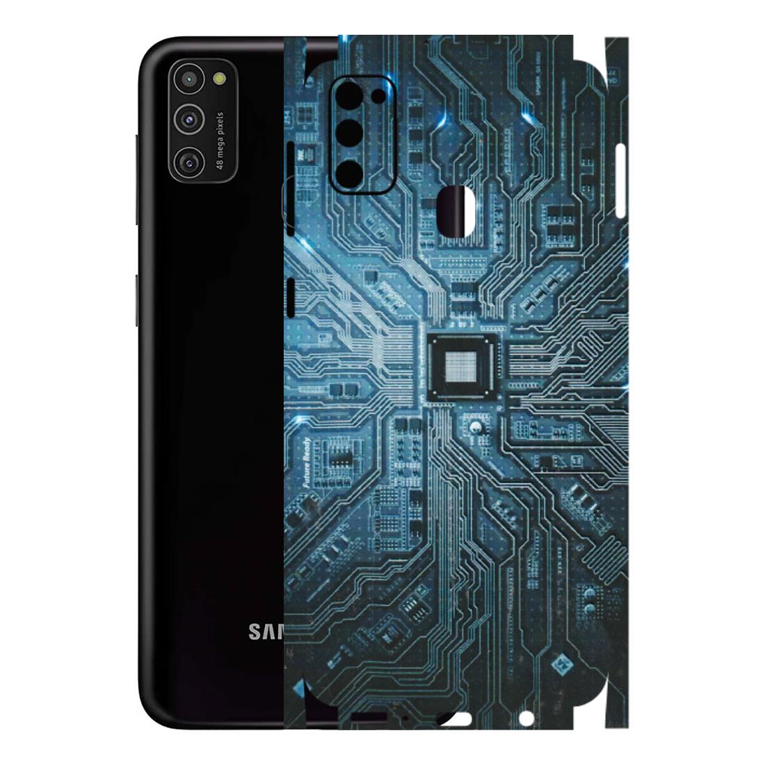 Samsung M/F/Note/Flip and C Phone Skins (All Models) - Original Circuit - 3D Embossed Finish (L-267) Samsung Galaxy M21